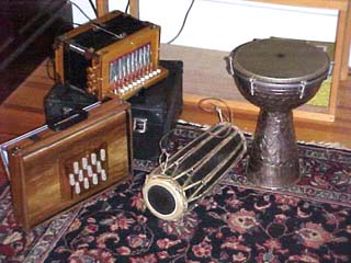 reed harmonia and drums