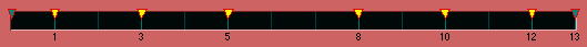 1223221 mode of 13tET