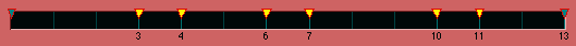 3121312 mode of 13tET